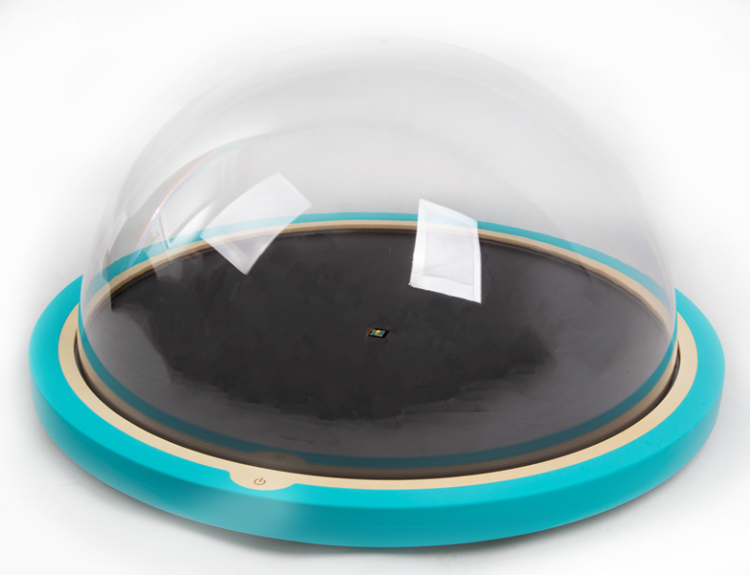 Sensoryczna kopuła świetlna - projektor immersyjny