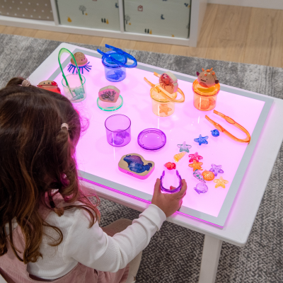 Podświetlany panel LED A2 kolorowy TickiT