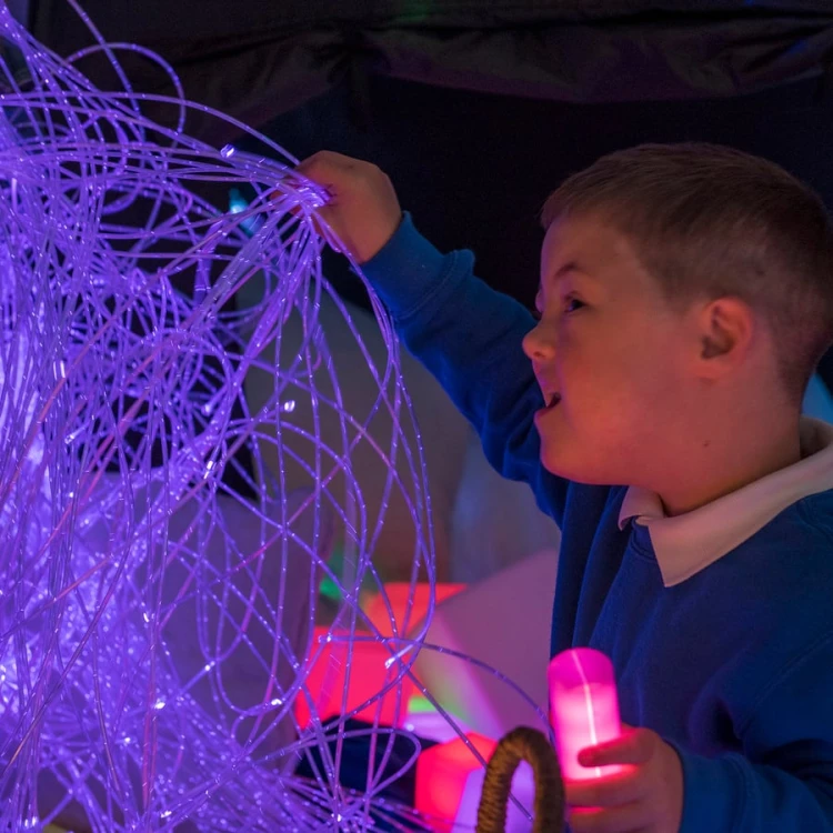 Światłowodowe ogonki sensoryczne 2m TTS