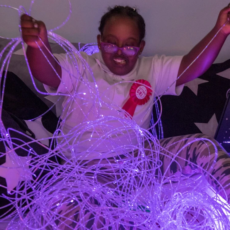 Światłowodowe ogonki sensoryczne 2m TTS