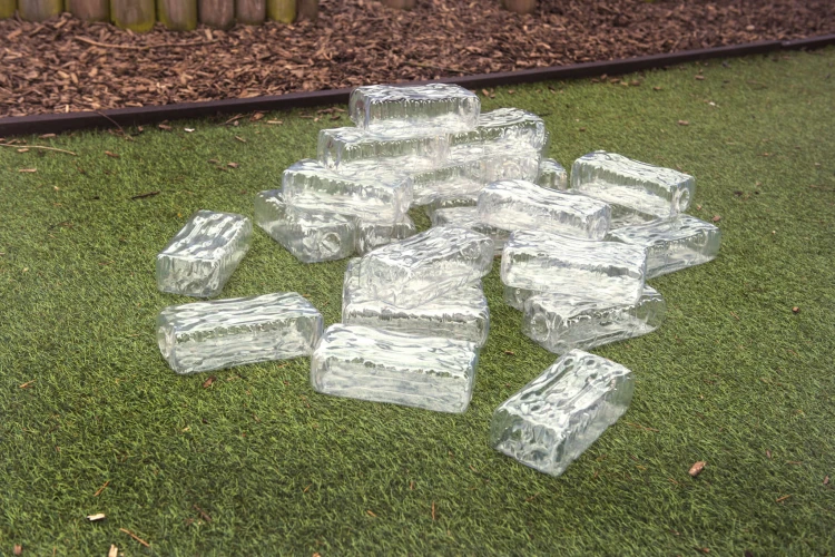 Przezroczyste kostki lodu Glacier Effect 30 szt.