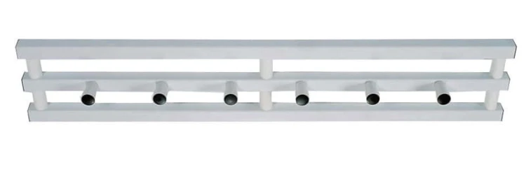 Wieszak naścienny z tworzywa