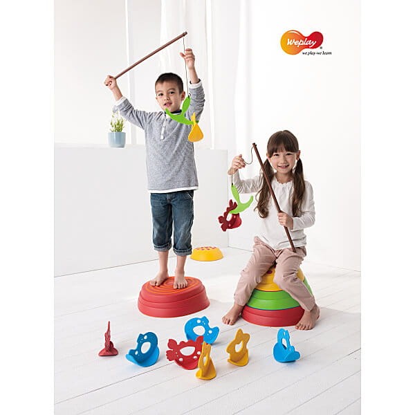 Weplay zabawka sensoryczna łowisko rybki Rock N Fish