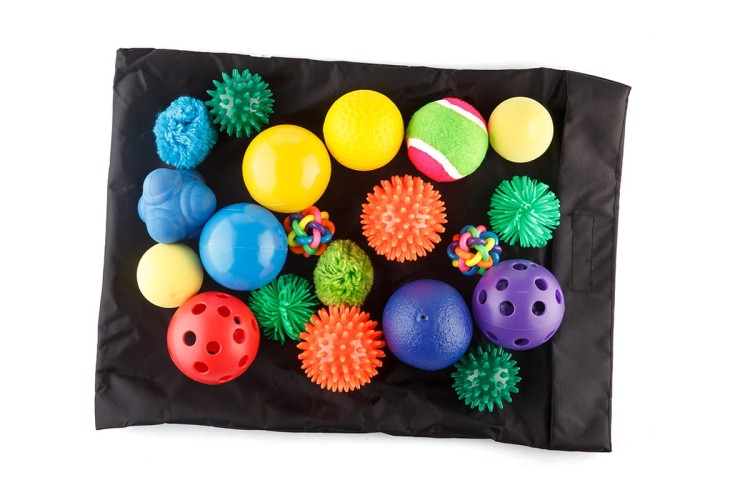 Zestaw piłeczek sensorycznych