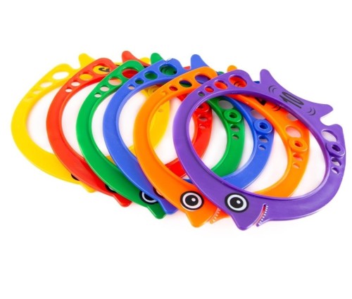 Kółka do wyławiania w kształcie rybek