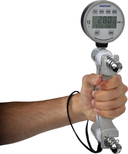 Saehan Cyfrowy dynamometr do pomiaru siły rąk