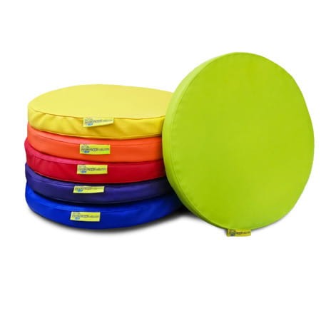 Poduszki okrągłe z ekoskóry zestaw 10szt