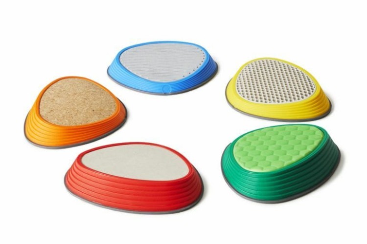 Gonge Kamienie rzeczne z fakturami (5 szt.)