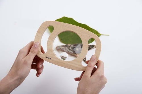 Lupa do eksploracji z wygodnymi uchwytami TickiT