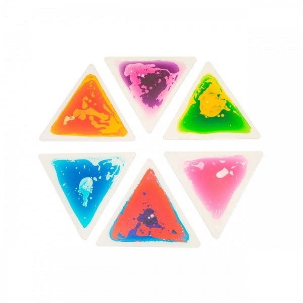 Sensoryczne płytki podłogowe puzzle - hexagon