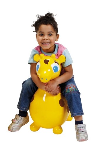 Gymnic Gyffy skoczek dla dzieci żyrafa