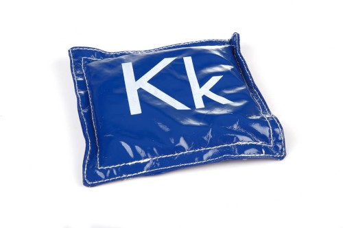 Woreczki gimnastyczne z literami (zestaw 26 szt.)