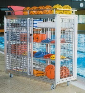 KOSZ NA SPRZĘT ALUMINIOWY MAXI