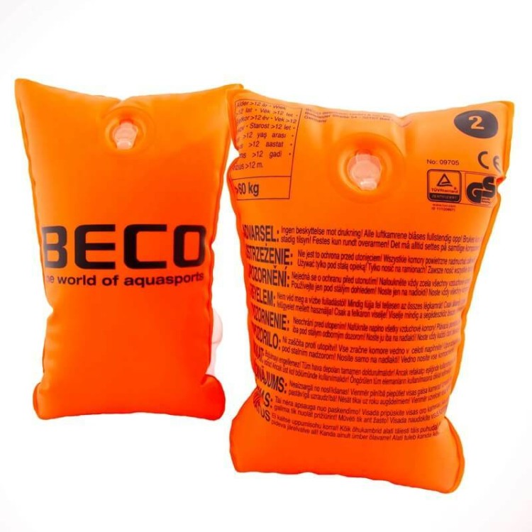 BECO dmuchane rękawki do pływania