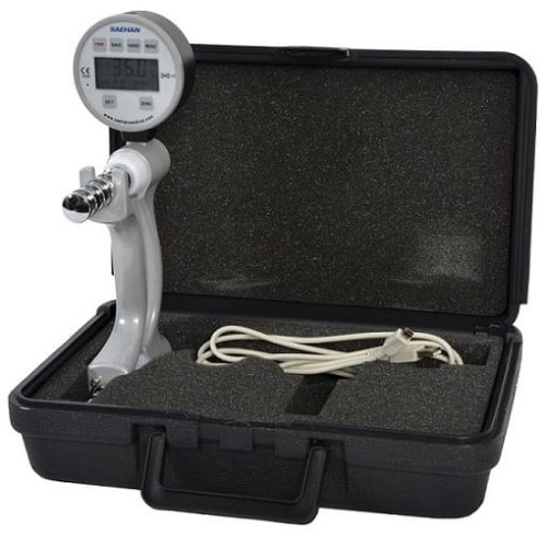 Saehan Cyfrowy dynamometr do pomiaru siły rąk