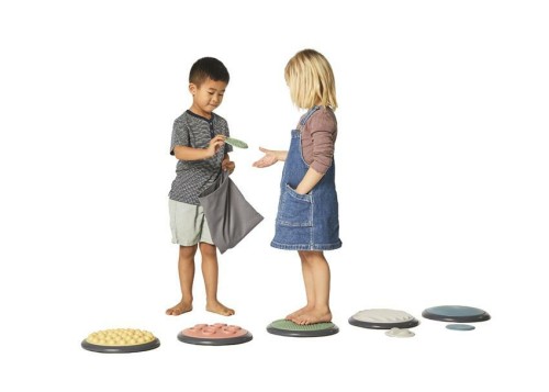 Gonge Dyski sensoryczne pastelowe Nordic (10 szt.)