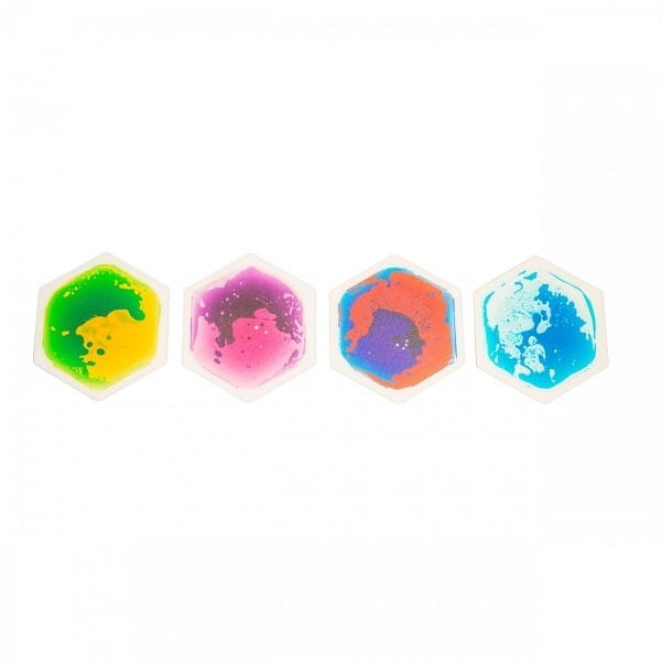 Sensoryczne płytki podłogowe hexagon