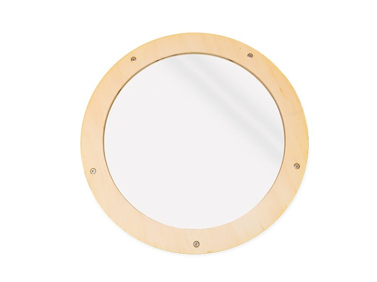 Świecące lustro nieskończoności okrągłe