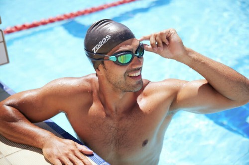 Okulary do triathlonu Zoggs Predator Titanium Reactor mirror