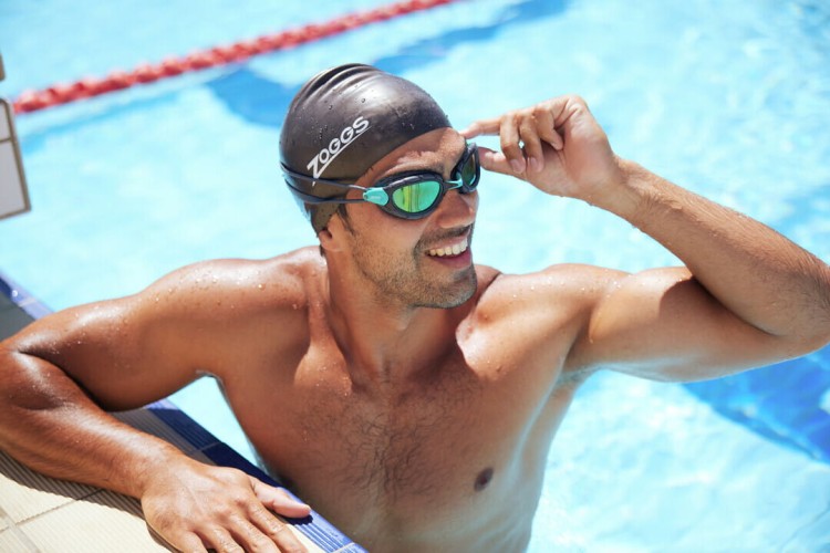 Okulary do triathlonu Zoggs Predator Titanium Reactor mirror