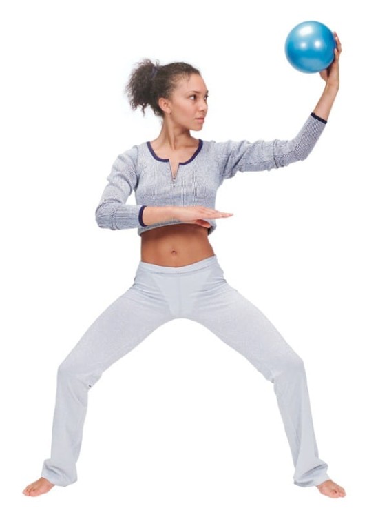 Gymnic Over Ki mała piłka do ćwiczeń i fitnessu