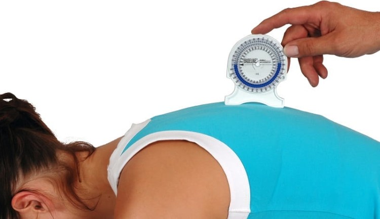 Baseline Bubble inklinometr do pomiaru zakresu ruchu stawów