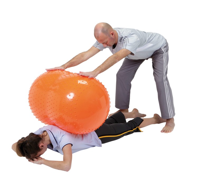 Gymnic Senso Roll piłka fasolka do ćwiczeń z wypustkami