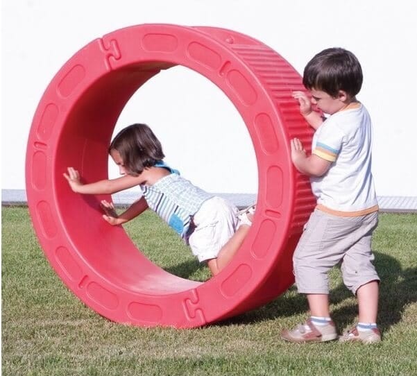 Duży tor przeszkód dla dzieci, mini plac zabaw