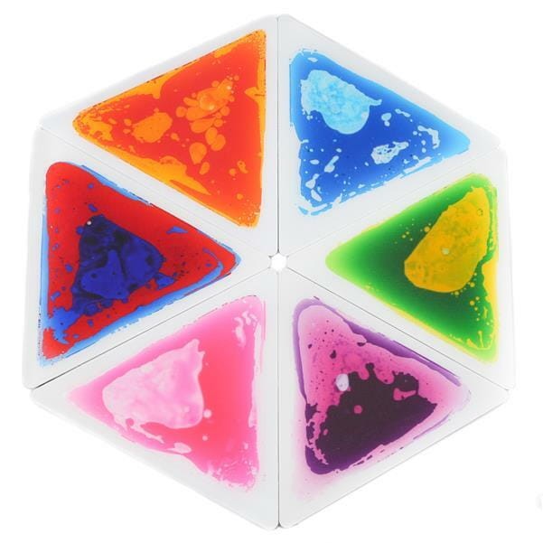 Sensoryczne płytki podłogowe puzzle - hexagon