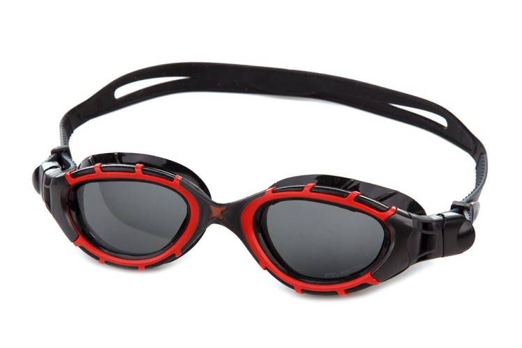 Zoggs okulary Predator Flex Polarized czarno-czerwone