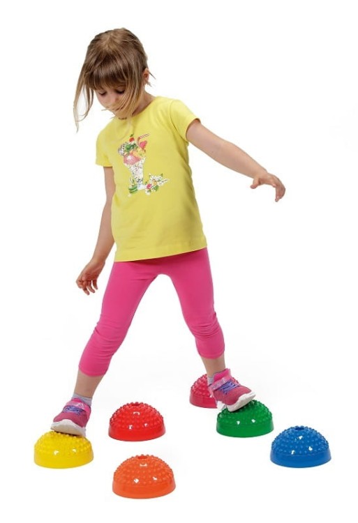 Gymnic Multiactiv Stones półkule sensoryczne (6 szt.)