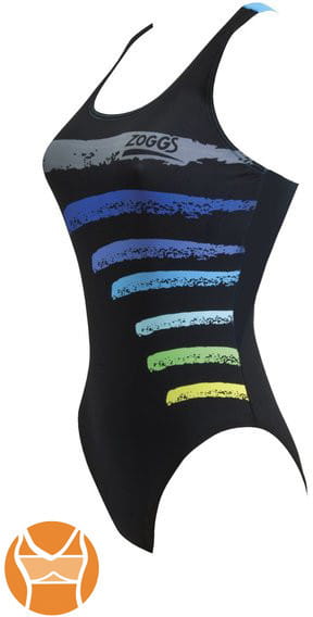 ZOGGS KOSTIUM SIGNATURE ACTIONBACK CZARNY 34