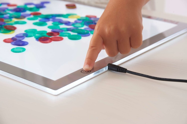 Podświetlany panel LED A3 biały