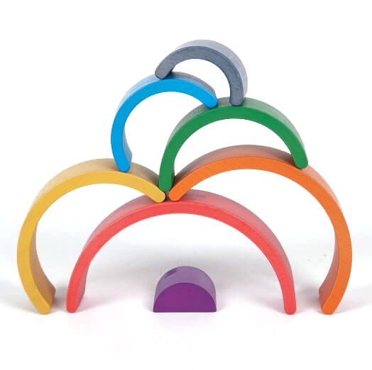 Klocki do zabawy Tęczowe łuki