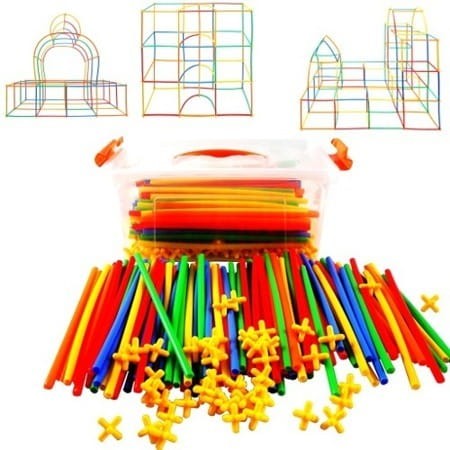 Słomki konstrukcyjne edukacyjne