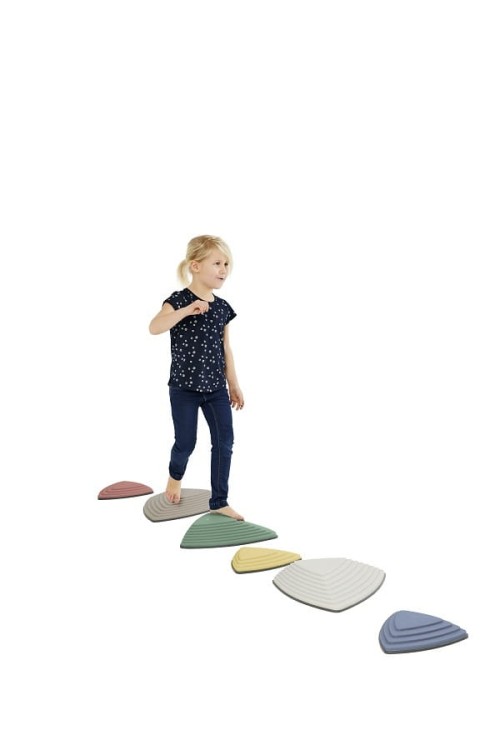 Gonge River Stones Kamienie rzeczne pastelowe Nordic