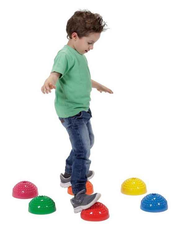 Gymnic Multiactiv Stones półkule sensoryczne (6 szt.)