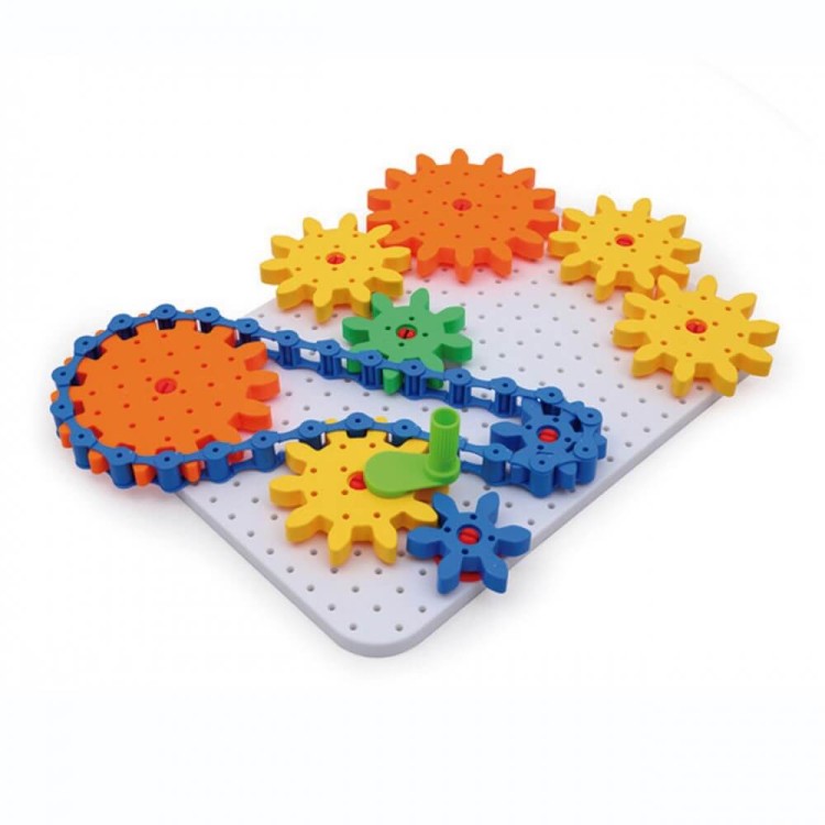 Klocki konstrukcyjne Gear (zestaw 340 szt.)