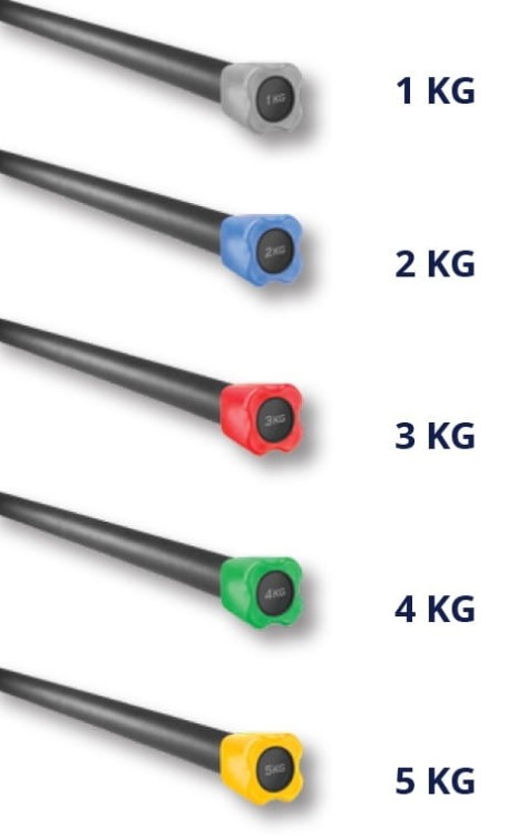 TrendySport Kij treningowy Body Bar Pesos