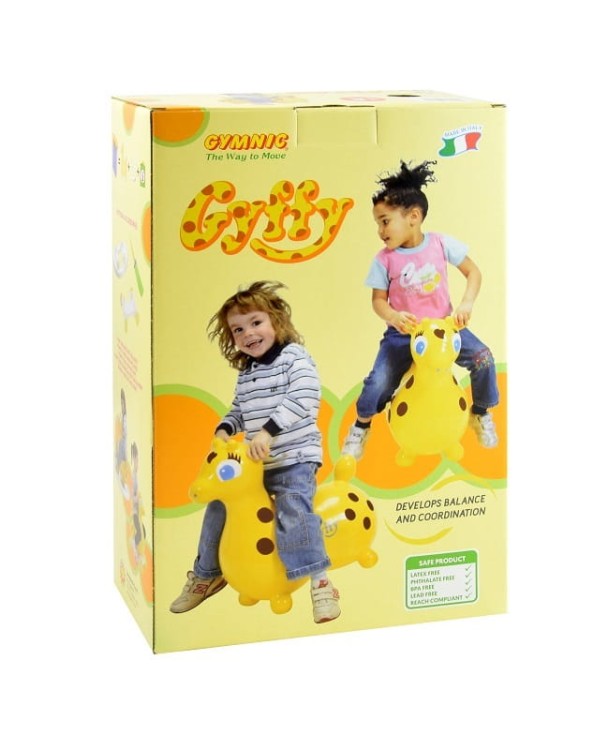 Gymnic Gyffy skoczek dla dzieci żyrafa