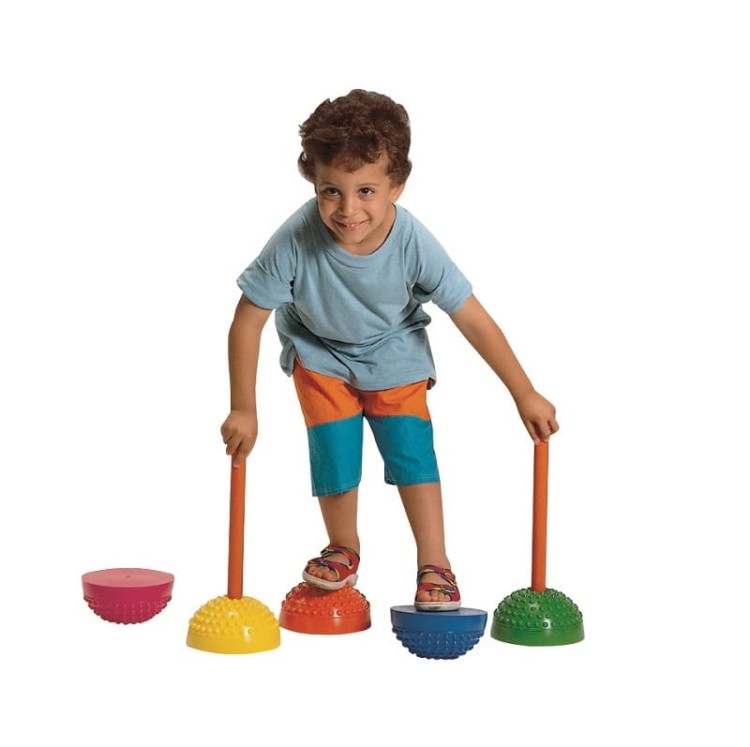 Gymnic Multiactiv Stones półkule sensoryczne (6 szt.)