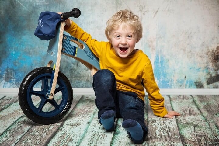 Small Foot Drewniany rowerek biegowy