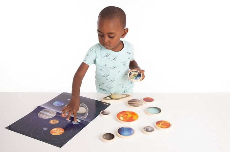 Zestaw edukacyjny Układ Słoneczny dla dzieci TickIt