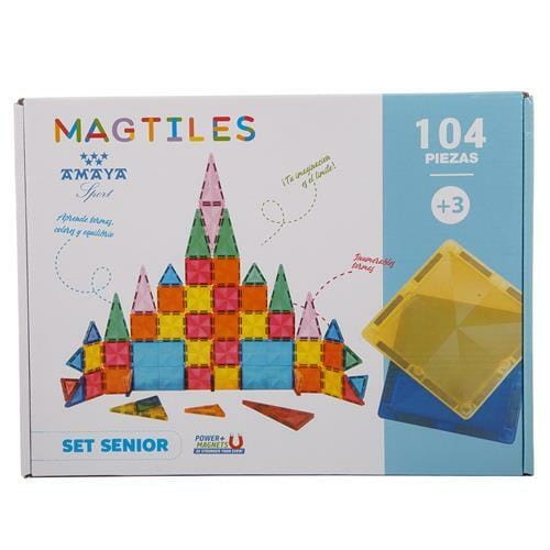 Magnetyczne klocki konstrukcyjne Magtiles