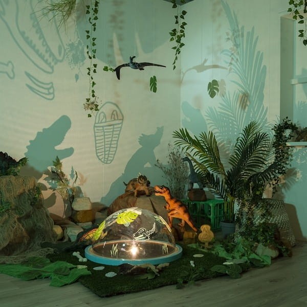 Sensoryczna kopuła świetlna - projektor immersyjny