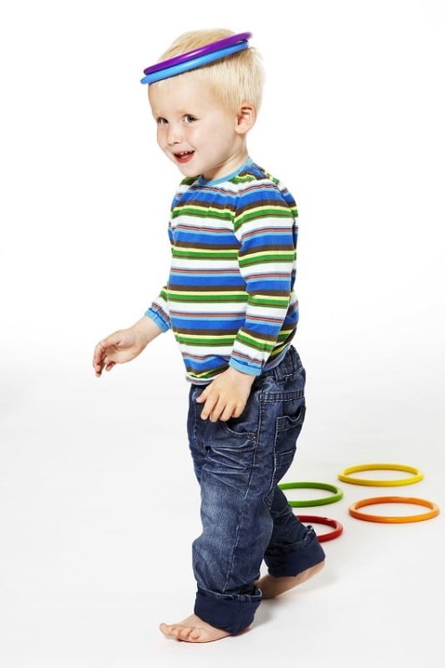 Gonge Activity Rings zabawka dla dzieci kolorowe ringa (6 szt.)