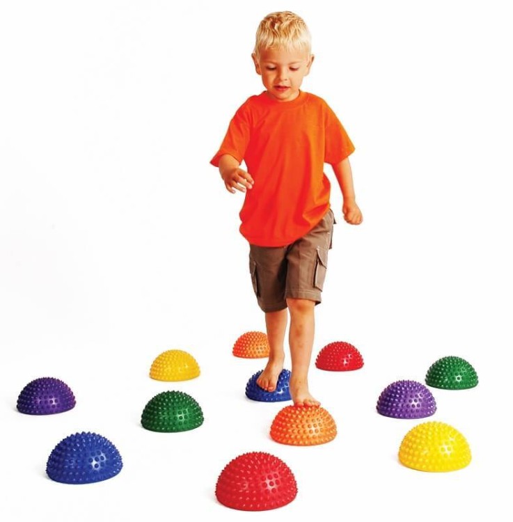 Mambo Max Stepping Stones półkule sensoryczne jeże (6 szt.)