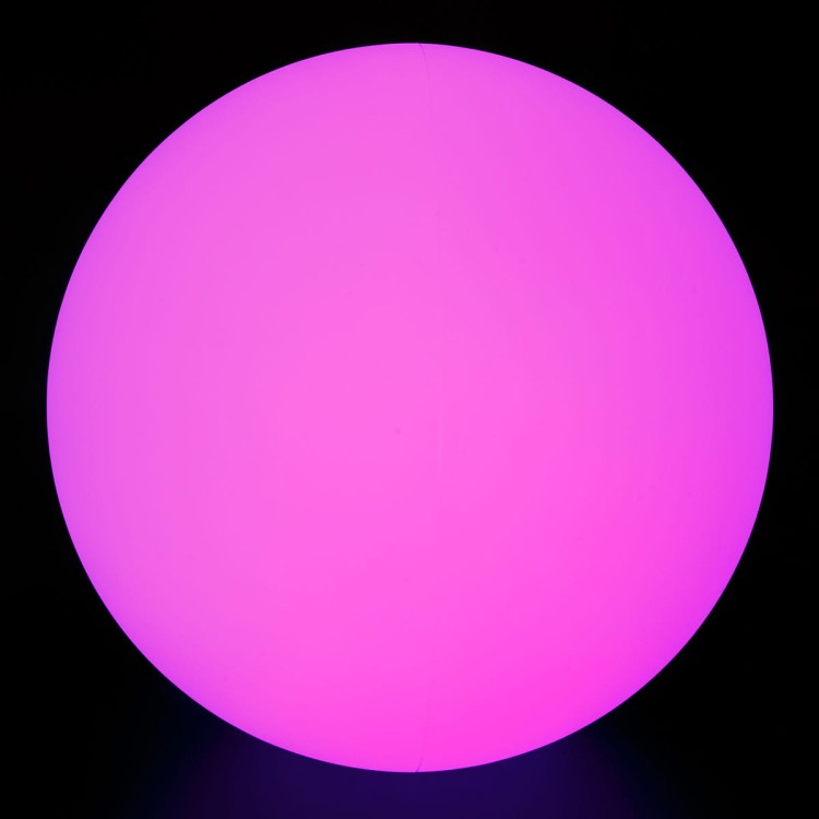 Świetlista kolorowa kula