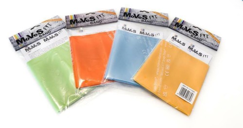 MoVeS F!T Taśma do ćwiczeń 1.5m pastelowa