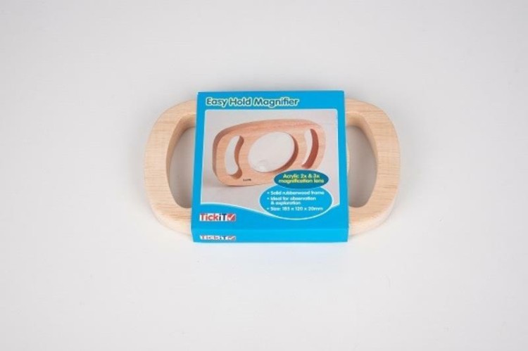 Lupa do eksploracji z wygodnymi uchwytami TickiT